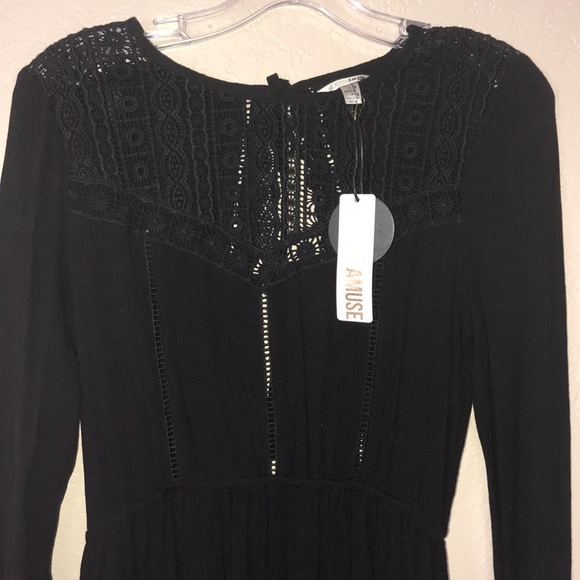 NWT Amuse Society Open Back Dress - Picture 4 of 5